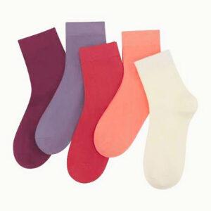 Women Ankle Socks Bamboo Crew Thin Ankle