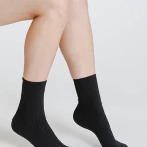 Women Drew Sock Black